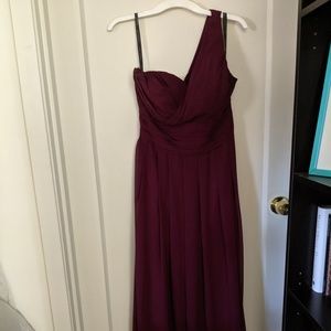 Bill Levkoff Bridesmaid dress wine size 12
